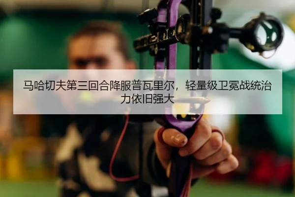 马哈切夫第三回合降服普瓦里尔，轻量级卫冕战统治力依旧强大